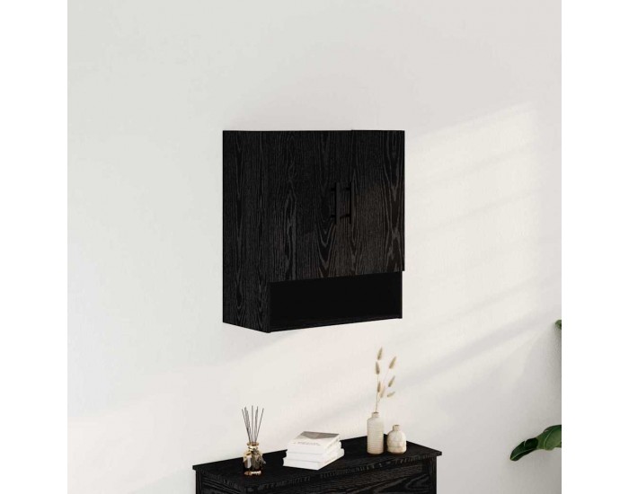 Sonata H Стенен шкаф Черен дъб 60 x 31 x 70 см Инженерно дърво