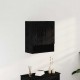 Sonata H Стенен шкаф Черен дъб 60 x 31 x 70 см Инженерно дърво