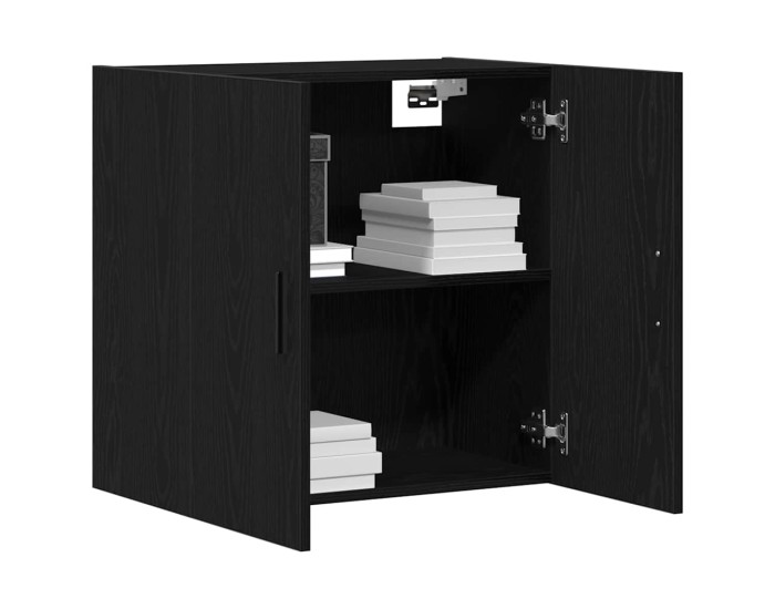 Sonata Cabinet suspendat 60 x 31 x 60 cm Lemn prelucrat Stejar Negru