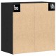 Sonata Cabinet suspendat 60 x 31 x 60 cm Lemn prelucrat Stejar Negru