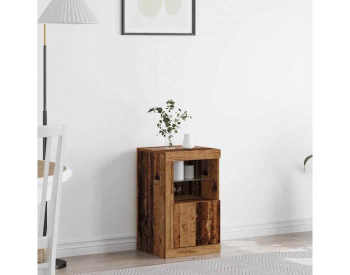 Sonata H Страничен шкаф Старо дърво 41 x 37 x 67 см Инженерно дърво