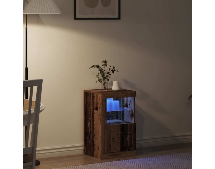 Sonata H Страничен шкаф Старо дърво 41 x 37 x 67 см Инженерно дърво