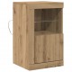 Sonata H Страничен шкаф дъб артизан 41 x 37 x 67 см Инженерно дърво