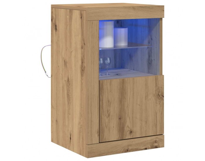Sonata H Страничен шкаф дъб артизан 41 x 37 x 67 см Инженерно дърво