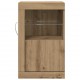 Sonata H Страничен шкаф дъб артизан 41 x 37 x 67 см Инженерно дърво
