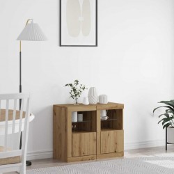 Sonata H Страничен шкаф 2 pcs дъб артизан 41 x 37 x 67 см - Dulapuri