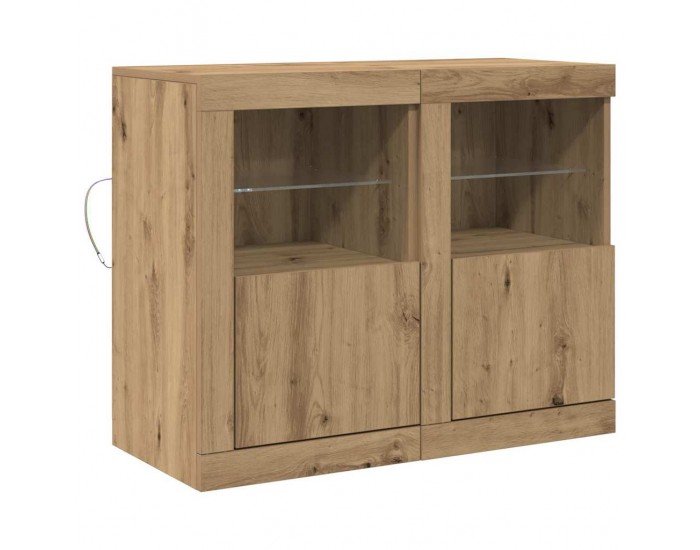 Sonata H Страничен шкаф 2 pcs дъб артизан 41 x 37 x 67 см