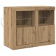 Sonata Bufet LED 2 buc. 41 x 37 x 67 cm Lemn prelucrat