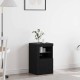 Sonata Bufet LED 41 x 37 x 67 cm Lemn prelucrat Stejar Negru