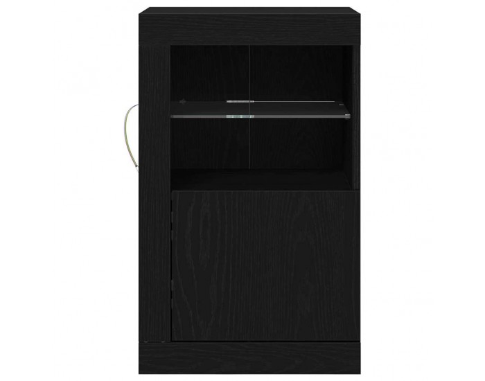 Sonata H Страничен шкаф Черен дъб 41 x 37 x 67 см Инженерно дърво