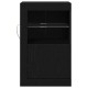 Sonata Bufet LED 41 x 37 x 67 cm Lemn prelucrat Stejar Negru