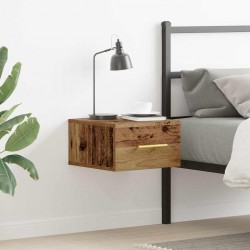 Sonata H Нощен шкаф Старо дърво 35 x 35 x 20 см Инженерно дърво - Dulapuri