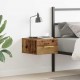 Sonata H Нощен шкаф Старо дърво 35 x 35 x 20 см Инженерно дърво