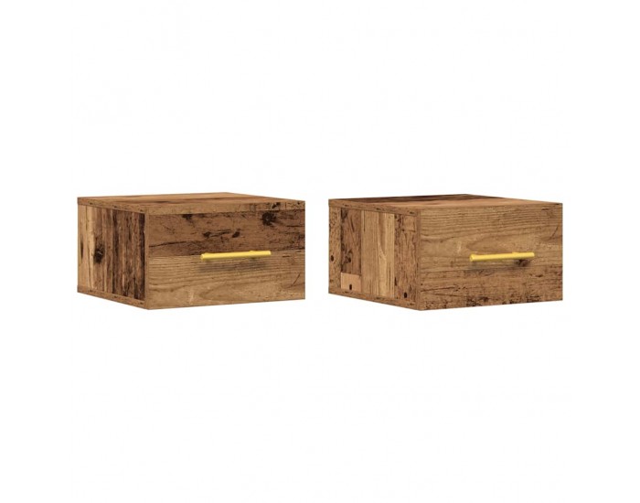 Sonata H Нощен шкаф 2 pcs Старо дърво 35 x 35 x 20 см Инженерно дърво