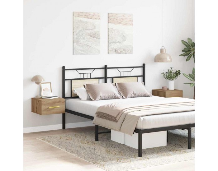 Sonata H Нощен шкаф 2 pcs дъб артизан 35 x 35 x 20 см Инженерно дърво