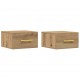 Sonata H Нощен шкаф 2 pcs дъб артизан 35 x 35 x 20 см Инженерно дърво