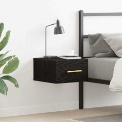 Sonata H Нощен шкаф Черен дъб 35 x 35 x 20 см Инженерно дърво - Dulapuri