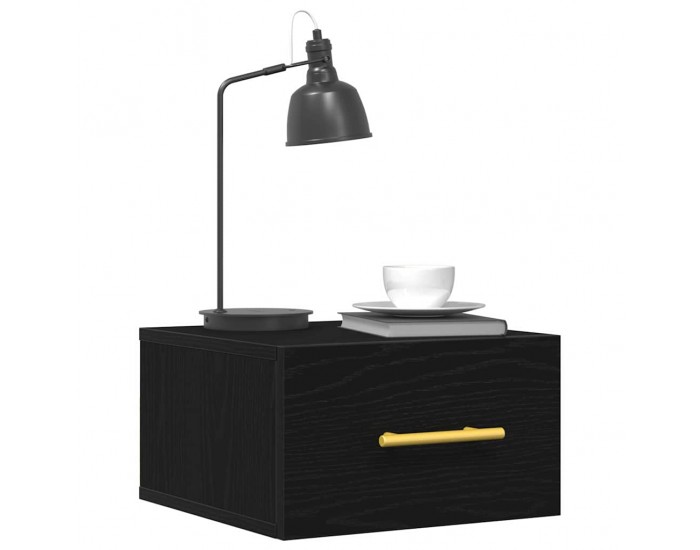 Sonata H Нощен шкаф 2 pcs Черен дъб 35 x 35 x 20 см Инженерно дърво