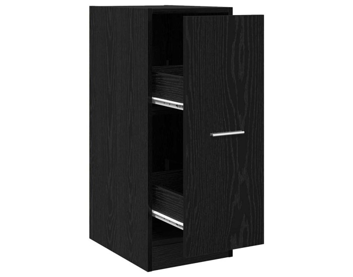 Sonata Cabinet de Apotecă Stejar negru 30 x 41 x 77.5 cm Lemn compozit