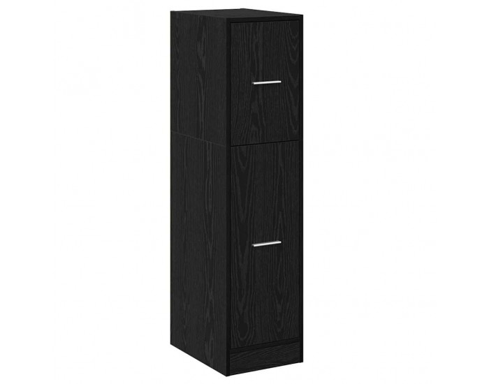 Sonata H Аптекарски шкаф Черен дъб 30 x 41 x 118 см Инженерно дърво