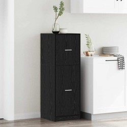 Sonata H Аптекарски шкаф Черен дъб 40 x 41 x 118 см Инженерно дърво - Dulapuri