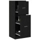 Sonata Cabinet de Apotecă Stejar negru 40 x 41 x 118 cm Lemn compozit