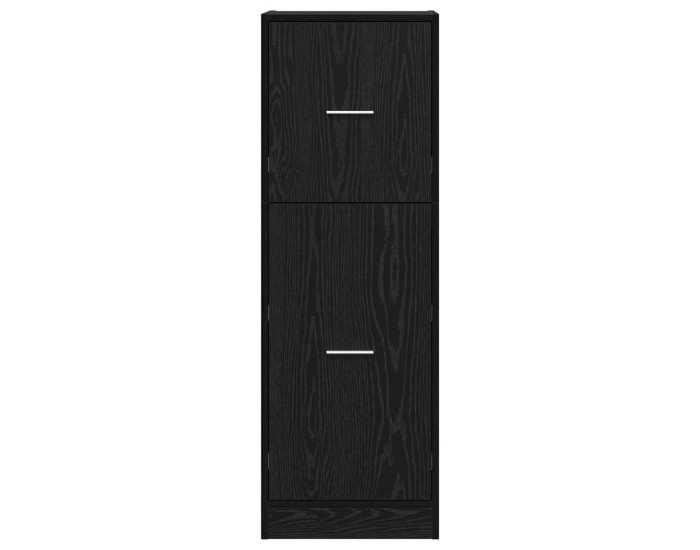 Sonata Cabinet de Apotecă Stejar negru 40 x 41 x 118 cm Lemn compozit