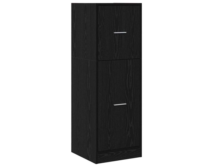 Sonata Cabinet de Apotecă Stejar negru 40 x 41 x 118 cm Lemn compozit