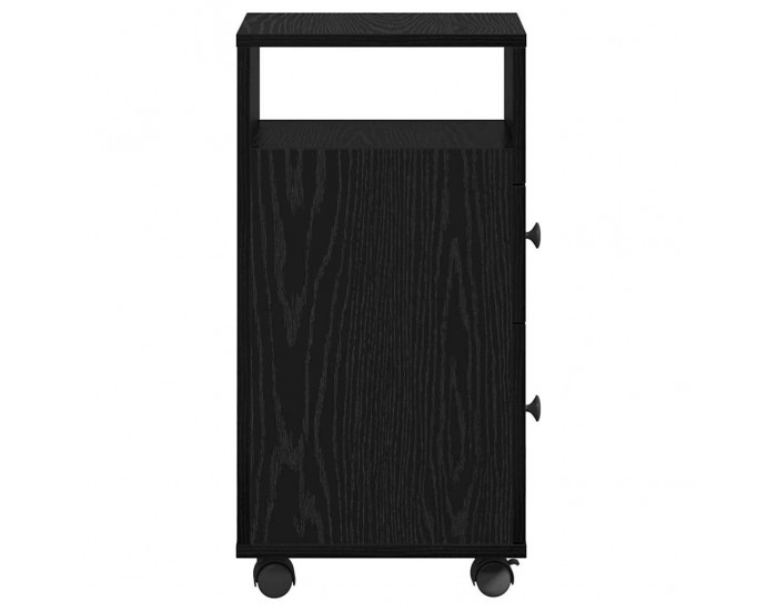 Sonata H Тъмен шкаф за баня Черен дъб 33 x 23 x 65 см Инженерно дърво