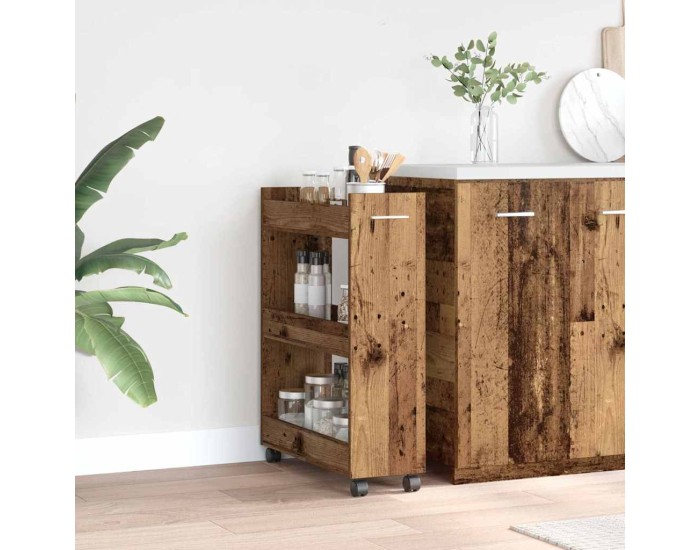 Sonata Dulap cu roata Lemn vechi 60 x 22 x 79 cm