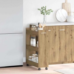 Sonata H За шкафове с колело дъб артизан 60 x 22 x 79 см Инженерно дърво - Dulapuri