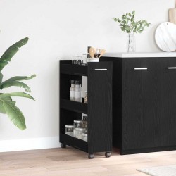 Sonata H За шкафове с колело Черен дъб 60 x 22 x 79 см Инженерно дърво - Dulapuri
