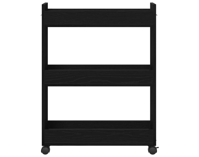 Sonata Dulap cu roata Stejar Negru 60 x 22 x 79 cm