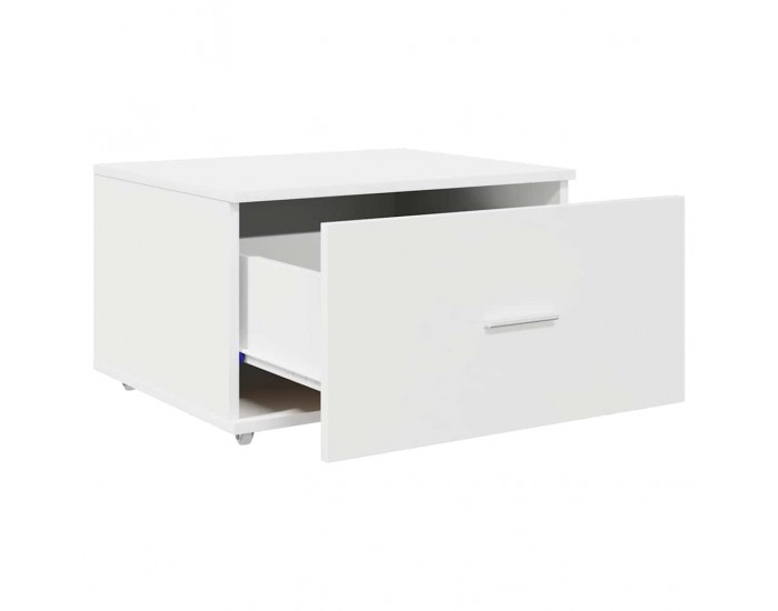 Sonata H Чекмеджетен шкаф Бяло 55 x 45 x 33.5 см Инженерно дърво