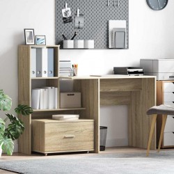 Sonata H Чекмеджетен шкаф Кафяво 55 x 45 x 33.5 см Инженерно дърво - Dulapuri
