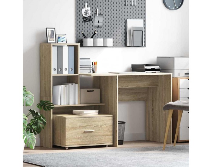 Sonata H Чекмеджетен шкаф Кафяво 55 x 45 x 33.5 см Инженерно дърво