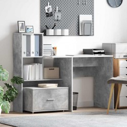 Sonata H Чекмеджетен шкаф с колело Сив 55 x 45 x 33.5 см Инженерно дърво - Dulapuri