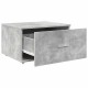 Sonata Dulap cu sertare 55 x 45 x 31 cm Gri din beton