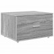 Sonata H Чекмеджетен шкаф с колело Сив 55 x 45 x 33.5 см Инженерно дърво