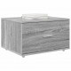 Sonata H Чекмеджетен шкаф с колело Сив 55 x 45 x 33.5 см Инженерно дърво