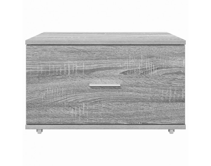 Sonata H Чекмеджетен шкаф с колело Сив 55 x 45 x 33.5 см Инженерно дърво
