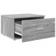 Sonata H Чекмеджетен шкаф с колело Сив 55 x 45 x 33.5 см Инженерно дърво