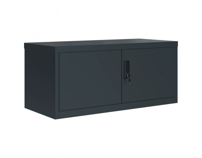 Sonata H Шкаф за папки антрацит 90x40x110 см стомана