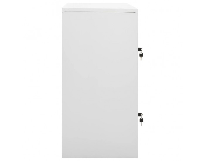 Sonata H Заключващи шкафове 5 бр светлосиво/зелено 90x45x92,5 см стомана