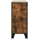 Sonata Dulap de depozitare ,maro rustic,72x36x82cm,metal și MDF