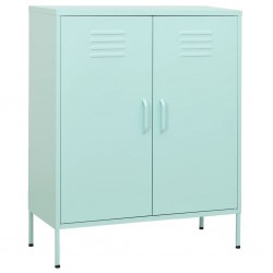 Sonata H Шкаф за съхранение, мента, 80х35х101,5 см, стомана - Dulapuri