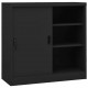 Sonata H Офис шкаф с плъзгаща се врата, антрацит, 90x40x90 см, стомана