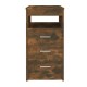 Sonata Dulap cu sertar, stejar fumuriu, 40x50x76 cm, lemn prelucrat