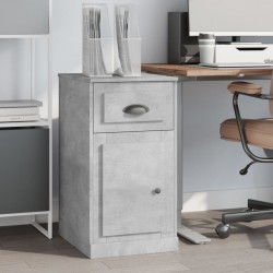 Sonata H Страничен шкаф чекмедже бетонно сив 40x50x75 см инженерно дърво - Dulapuri