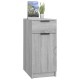 Sonata Dulap de birou, gri sonoma, 33,5x50x75 cm, lemn prelucrat